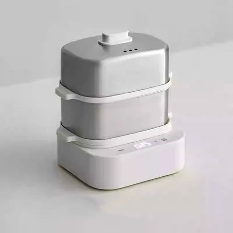 6 Egg Cooker Electric Fast Boiling Egg Maker Energy Saving Office Lunch Egg Steamer BPA-Free Plastic Compact For Kitchen/Dorm