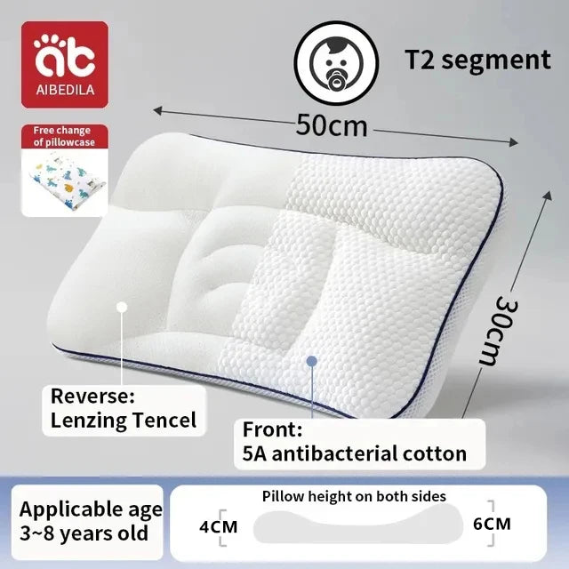AIBEDILA Baby Pillows for Newborns Neck Pillow Newborn Baby Things Children's Orthopedic Travel Pillow Bedding Mother Kids Items