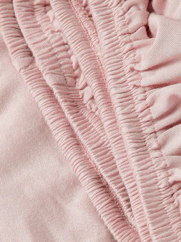 130*70cm Solid Color Baby Fitted Sheets  Cotton Crib Mattress Children's Bed Cover For Newborn Bassinet Cradle Sheet Beding