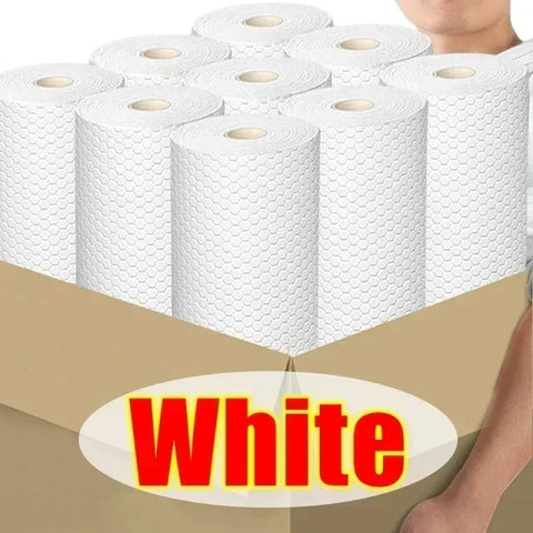 500/50pcs Disposable Rags Kitchen Non-Woven Cleaning Cloth Thicken Small Washing Dishcloths Rag Wipe Home Scouring Pad Wholesale