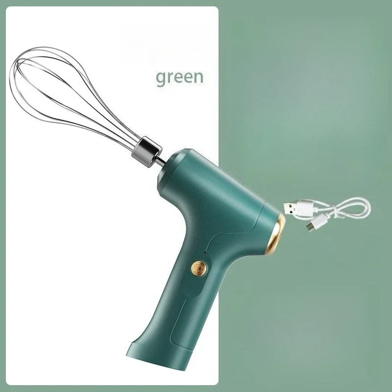 Portable Electric Hand Blender Automatic Egg Beater Food Mixer Cream Milk Foamer Coffee Maker Foam Blender Cake Baking Tool