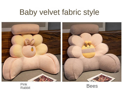 Bedside cushion pillow, office waist cushion, pillow, sleeping, reading, playing with mobile phone tools