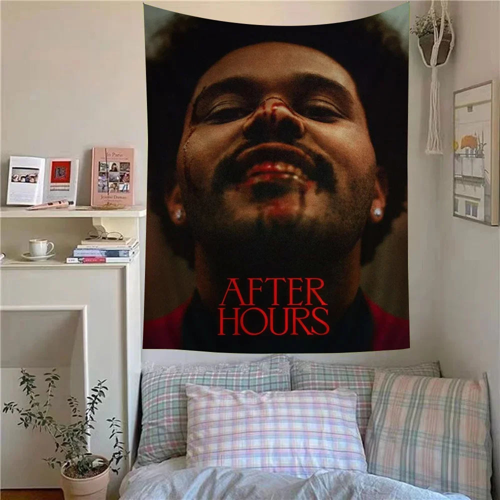 The Weeknd DIY Wall Tapestry Bohemian Wall Tapestries Mandala Home Decor