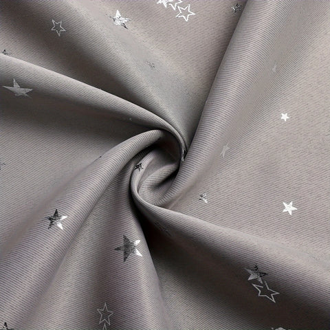 Kids Curtains Blackout With Stars Grommet Top For Bedroom Living Room Window Drapes