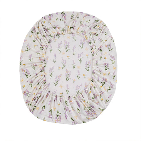 3PC Floral Bed Sheet Set  Bedroom Printed Bed Cover 100%Polyester Elastic Band Around Mattress Cover King Size Bed Cover