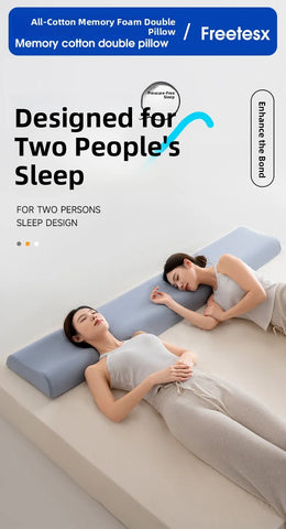 Hotel Quali Memory Foam Pillow Extra Long Ne Supportive Double Size Comforter for Couples Deep Sp Home Use Pillow