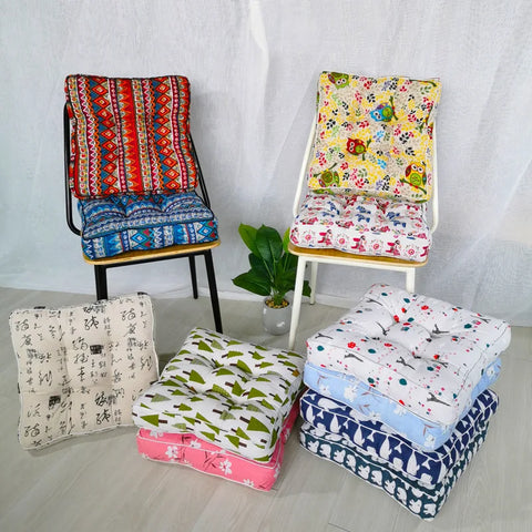 Floor Pillow Soft High Resilience Seat Cushion for Garden Sofa Chair Decor Office Dorm Study Room Chair Pad 부드러운 방석을 두껍게 하다