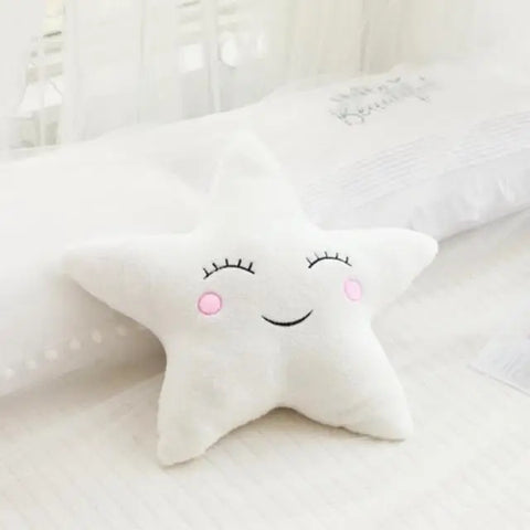 Hot Stuffed Cloud Moon Star Raindrop Plush Pillow Soft Cushion Toys For Children Baby Kids Girl Christmas Gift Room Car Decor