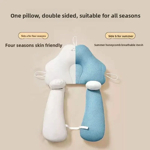 Multi-functional Baby Pillow Newborn Double Sides Soothing Sleeping Nusing Pillow Bed Cushion Baby Bedding Items