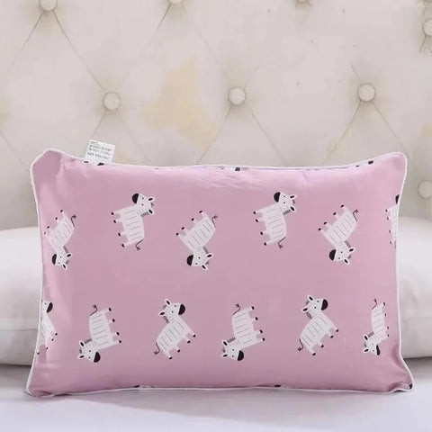 Four Season Universal Child Pillow Cartoon Style Cotton Baby Comfortable Pillowcase Kindergarten Student High Quality Pillowcase