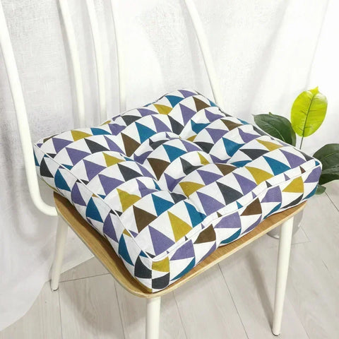 Floor Pillow Soft High Resilience Seat Cushion for Garden Sofa Chair Decor Office Dorm Study Room Chair Pad 부드러운 방석을 두껍게 하다
