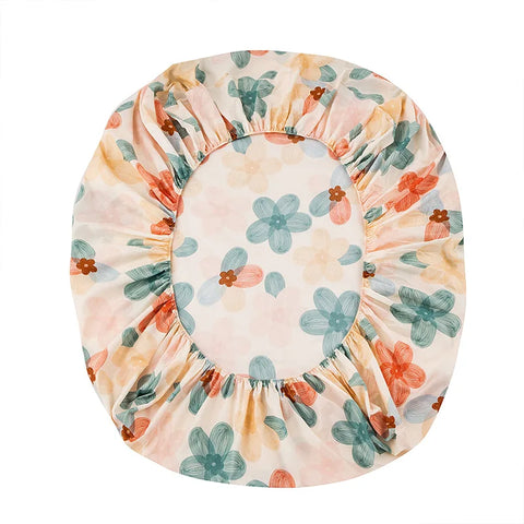 3PC Floral Bed Sheet Set  Bedroom Printed Bed Cover 100%Polyester Elastic Band Around Mattress Cover King Size Bed Cover