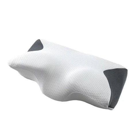 Ergonomic High & Low Conform Memory Foam Knitted Bed Pillows Skin-Friendly & Anti-Snoring Customized for Cervical Pain Relief
