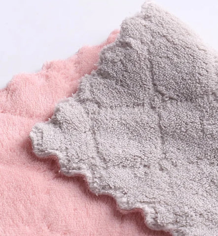 5pcs Dish Wipe Absorbent Towel used for Cleaning the Kitchen Wipes Dishes Towel Hands Magic Wipes for Washing Dishes