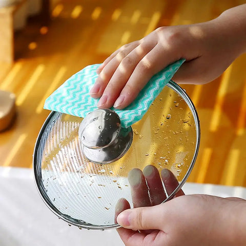 50 Paper Towel Roll Cleaning Cloth Disposable Cleaning Wipe Cloth Kitchen Household Dish Towel Cleaning Cloth Cleaning Towe S5I6