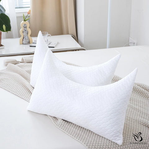 Peter Khanun Super Cooling Pillow for Summer Orthopedic Cervical Pillows U-Shaped Memory Pillow for Side Stomach Sleeper