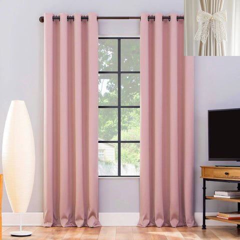 Yellow Blackout Curtains With Black TPU Interlining Thin and Light Drapery Panel for Bedroom Meetingroom Share Room Office