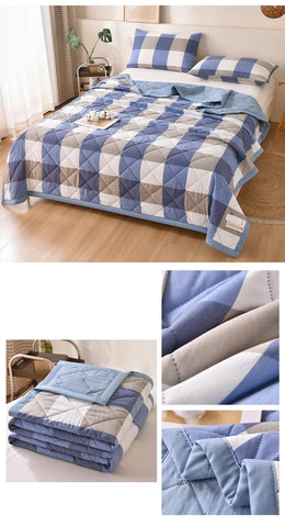 Cool Feeling Quilt Adults Kids Room Comforter 150x200/180x200/200x230cm Blanket Summer Duvet couette de lit (No Pillowcase)