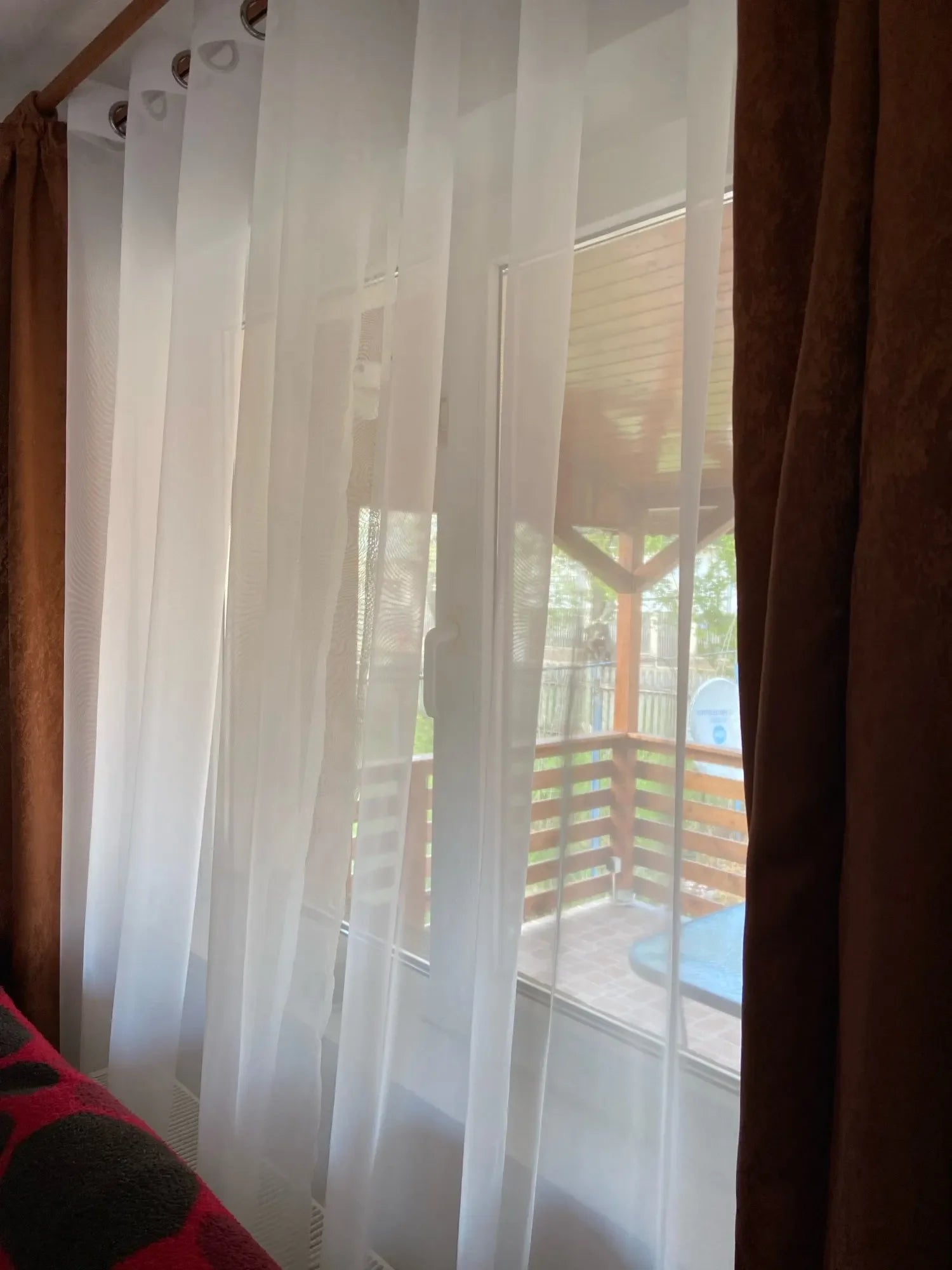 Modern White Solid Tulle Curtains for Living Room Bedroom Balcony Window Screening Sheer Voile Drapes Gauze Treatments Door