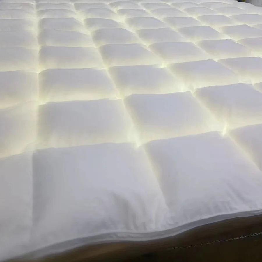Winter Cotton Goose Down Quilt Five-Star Hotel Duvet Super Soft Fluffy Queen King Full Size Four Seasons Duvets Blanket 220x240