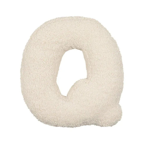 26 Lamb Wool Letter Children's Toy Bedroom Sofa Decoration Pillow Toddler Sleep Soothing Pillow Cushion Pillow Background Set