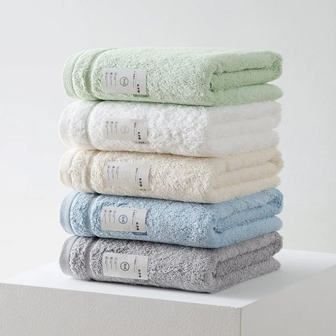 Hollow Yarn Cotton Towel High Quality Absorbent Adult Children Bath Towel Solid Color Soft Bathroom Washcloth