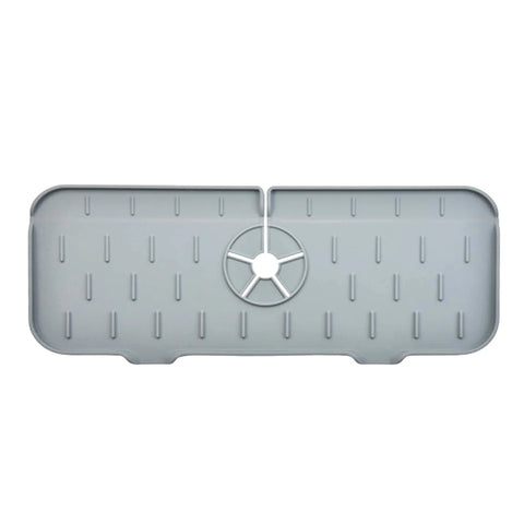 Kitchen Gadgets Silicone Faucet Absorbent Pad Shelf Sink Splash Catcher Countertop Protective Mat Bathroom Drain Mat Acceesories