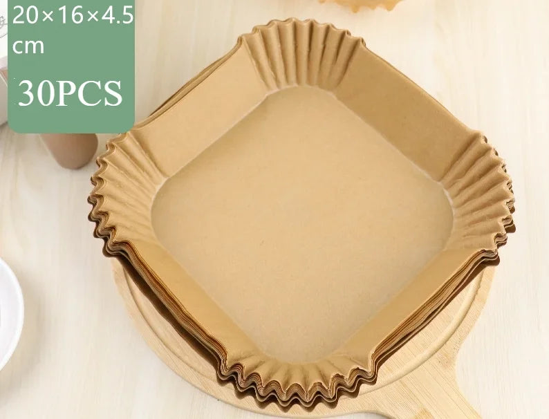 Baking Supplies Air Fryer Paper Liner Kitchens Accessories Large For Kitchen Accessory Non-stick Baking Mat Disposable