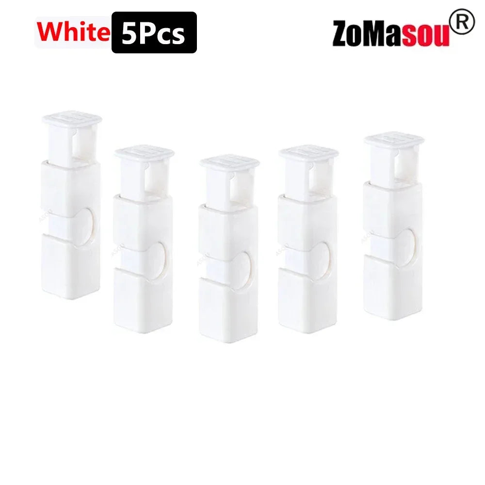 60-1Pcs Food Sealing Clips Bread Storage Bag Clips For Snack Wrap Bags Spring Clamp Reusable Kitchen Organization Sealing Clamp