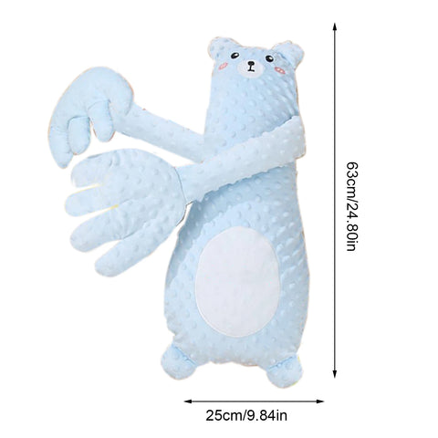 Adjustable Automatic Baby Patting Sleep Pillow Startle Prevention Soothing Palms for 0-3 Toddler Remote Control Baby Sleep Aid