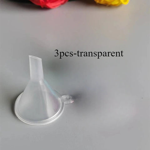 3/5PCS Plastic Small Funnel Perfume Dispensing Funnel Spray Funnel Dispenser Household Kitchen Liquid Dispensing Gadgets