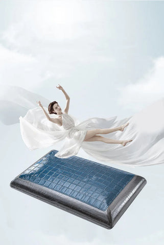 New Summer Double-sided Available Gel Cooling Pillow Bamboo Charcoal Memory Foam Ergonomics Pillows for Bedroom with Pillowcase