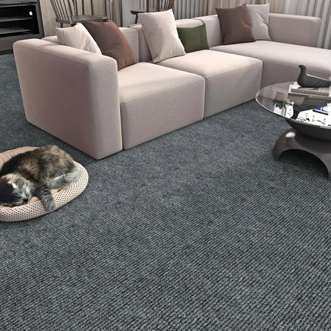 Self Adhesive Carpet Thicken Floor Tiles Sticker Square Rug Peel And Stick Mat DIY Flooring For Living Room Bedroom Home Decorat