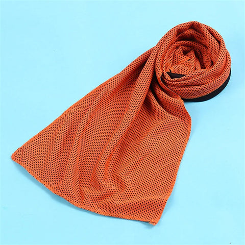 Cooling Towel Workout Towel Ice, Microfiber Towel Soft Breathable Chilly Towel for Sports Yoga Gym Outdoor Ice Towel for Neck