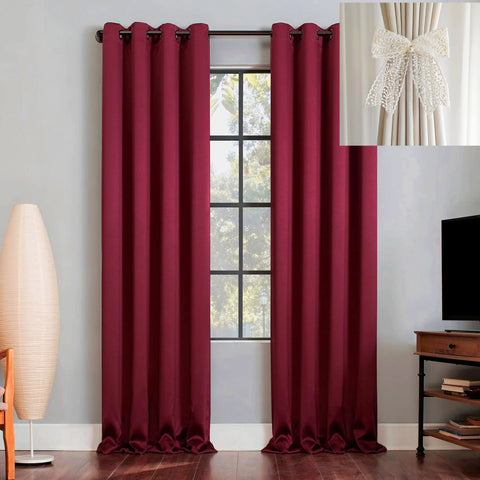 Yellow Blackout Curtains With Black TPU Interlining Thin and Light Drapery Panel for Bedroom Meetingroom Share Room Office