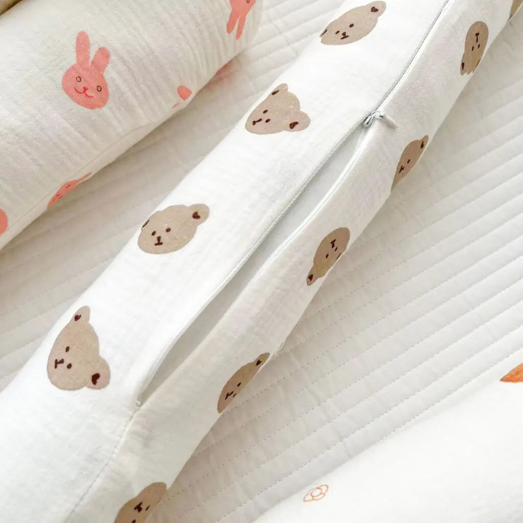 Column Multifunctional Baby Soothing Baby Head Protector Baby Candy Pillow Nap Pillow, Anti-fence Fence Long