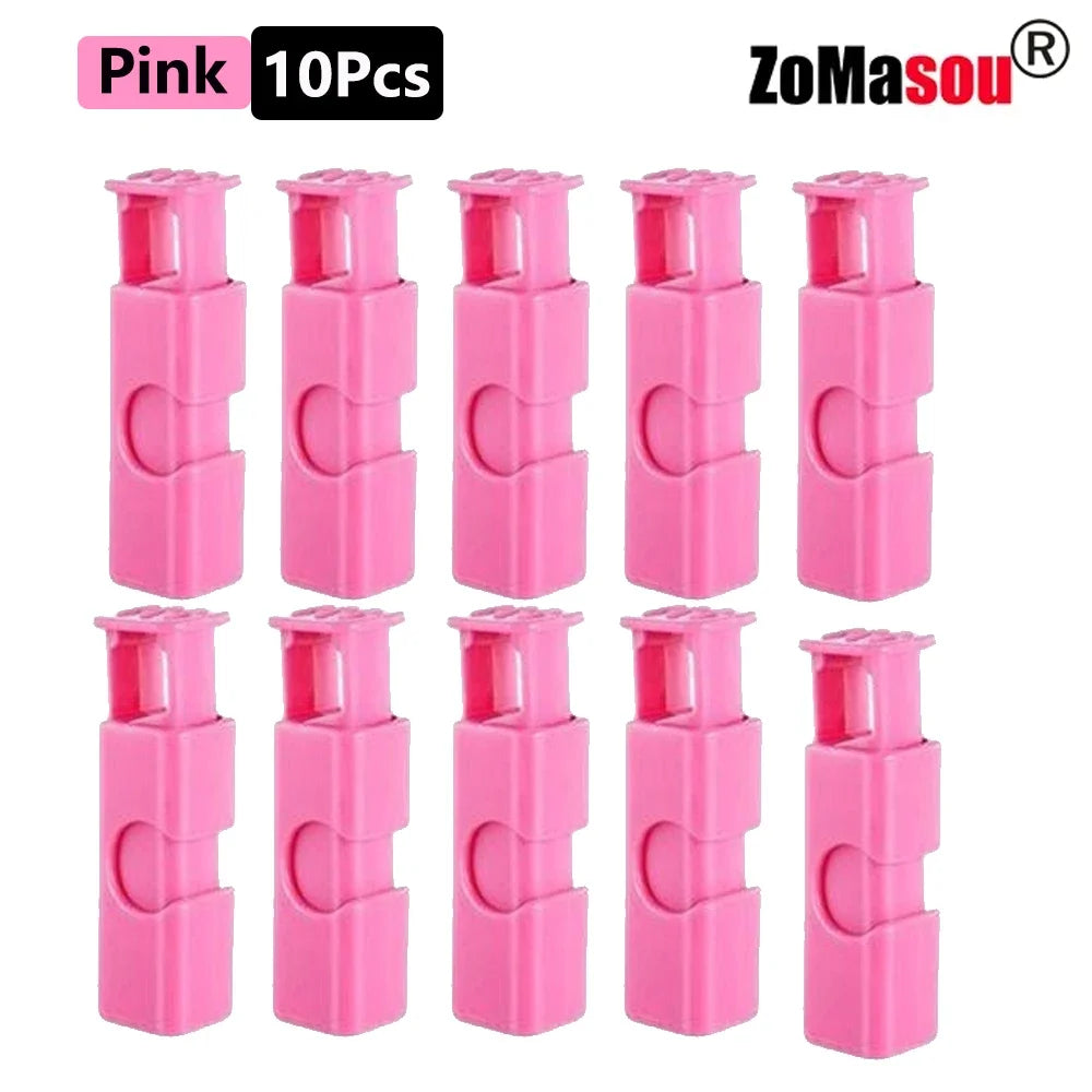 60-1Pcs Food Sealing Clips Bread Storage Bag Clips For Snack Wrap Bags Spring Clamp Reusable Kitchen Organization Sealing Clamp