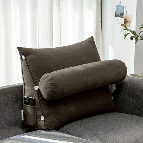 Sofa cushion, simple triangular cushion, pillow, living room backrest