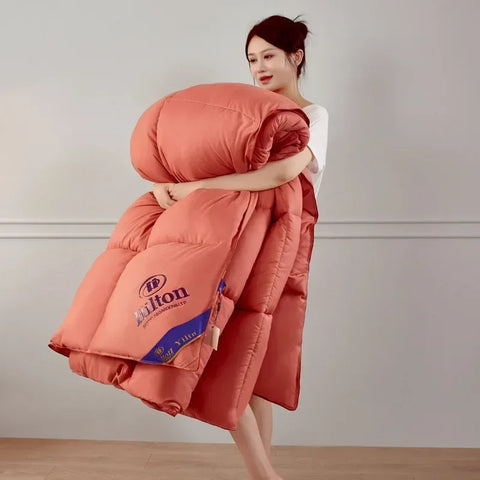 Anti-feather cloth 95 white goose down duvet silent winter quilt warm hotel gift quilt quilt core for home use