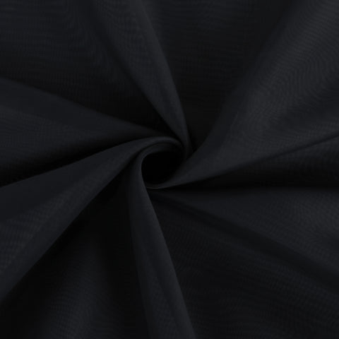 2PCS, Solid color single panel outdoor  sheer curtain with  tap  top transparent polyester fiber	 waterproof outdoor curtain