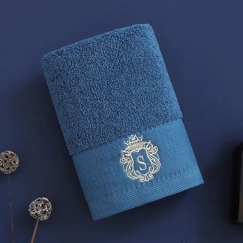 1/2/3pcs Bathroom Towels Sets Embroidered Cotton Big Bath Towels 70x140cm and 35x75cm Face Shower Daily Use Towels 수건 세트 Toallas