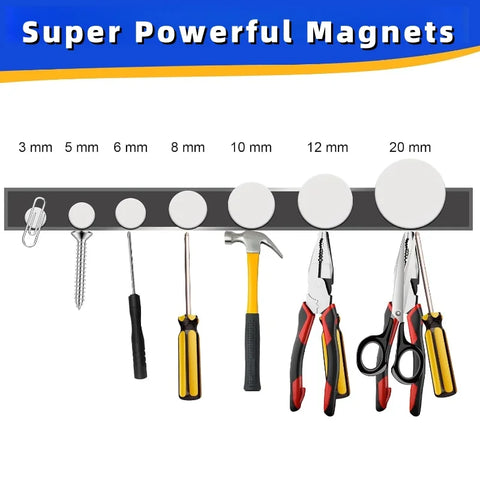 Super Powerful Magnets Strong Disc Magnets for Fridge, Building, Education,DIY, Craft, 4x3 5x2 5x3 6x3 8x2 10x2 10x3