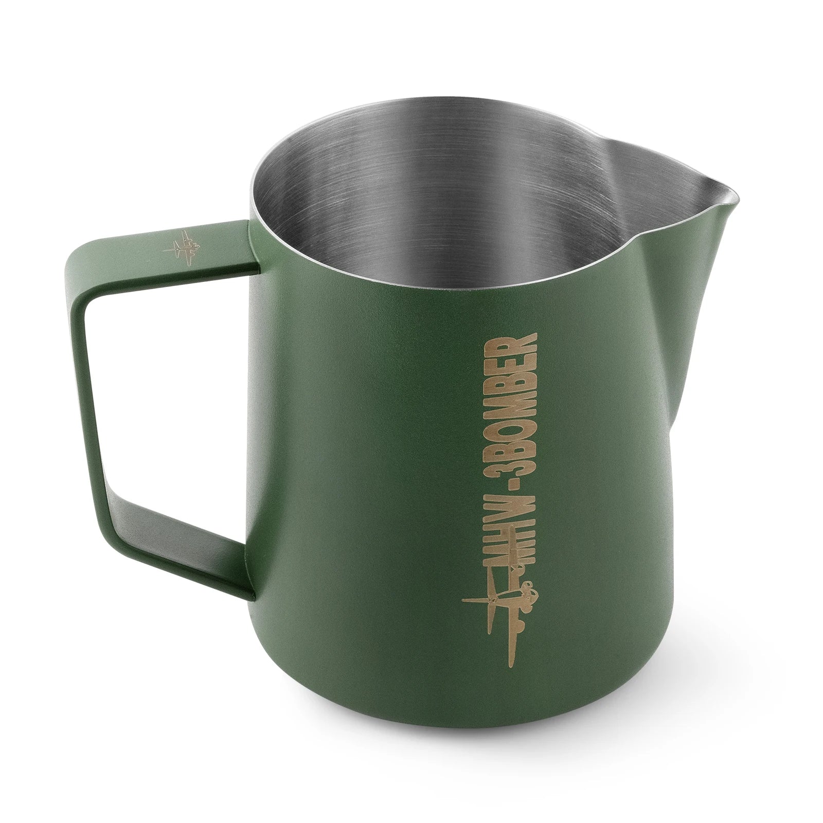 MHW-3BOMBER Milk Frothing Pitcher 304 Stainless Steel Latte Art Pitcher Cup 2023 WLAC World Champion Barista Milk Steaming Jug