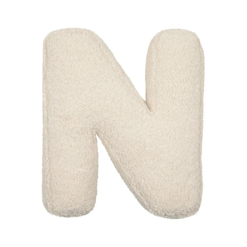 26 Lamb Wool Letter Children's Toy Bedroom Sofa Decoration Pillow Toddler Sleep Soothing Pillow Cushion Pillow Background Set