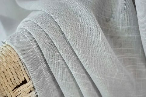 Japanese light gray linen cotton Curtains living room curtains gauze shade kitchen bedroom sitting room curtain custom size