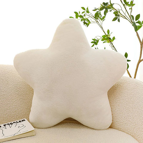 30CM Cute Butter Cheese Throw Pillow Plush Toy Dormitory Sleep  Sofa Chair Cushion Pentagon Star Shape Child Birthday Gift