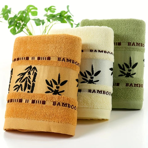 Set of 1/4/6 Bamboo Fiber Towels Sets Home Bath Towels Adults Face Towel Thick Absorbent Luxury Bathroom Towels Toalha De Praia