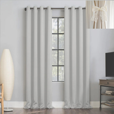 Yellow Blackout Curtains With Black TPU Interlining Thin and Light Drapery Panel for Bedroom Meetingroom Share Room Office