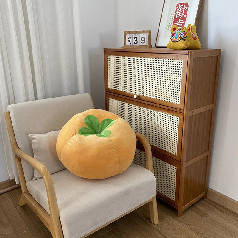 1pc Sofa Bay Window Cushion Bedroom Room Decoration Ins Style Cute Little Ornaments Mushroom Tomato Cushion Pillow