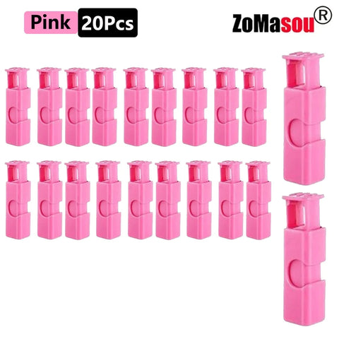 60-1Pcs Food Sealing Clips Bread Storage Bag Clips For Snack Wrap Bags Spring Clamp Reusable Kitchen Organization Sealing Clamp